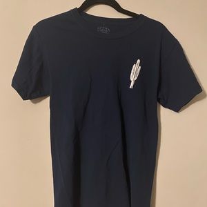 Navy Blue Cactus Desert Shirt